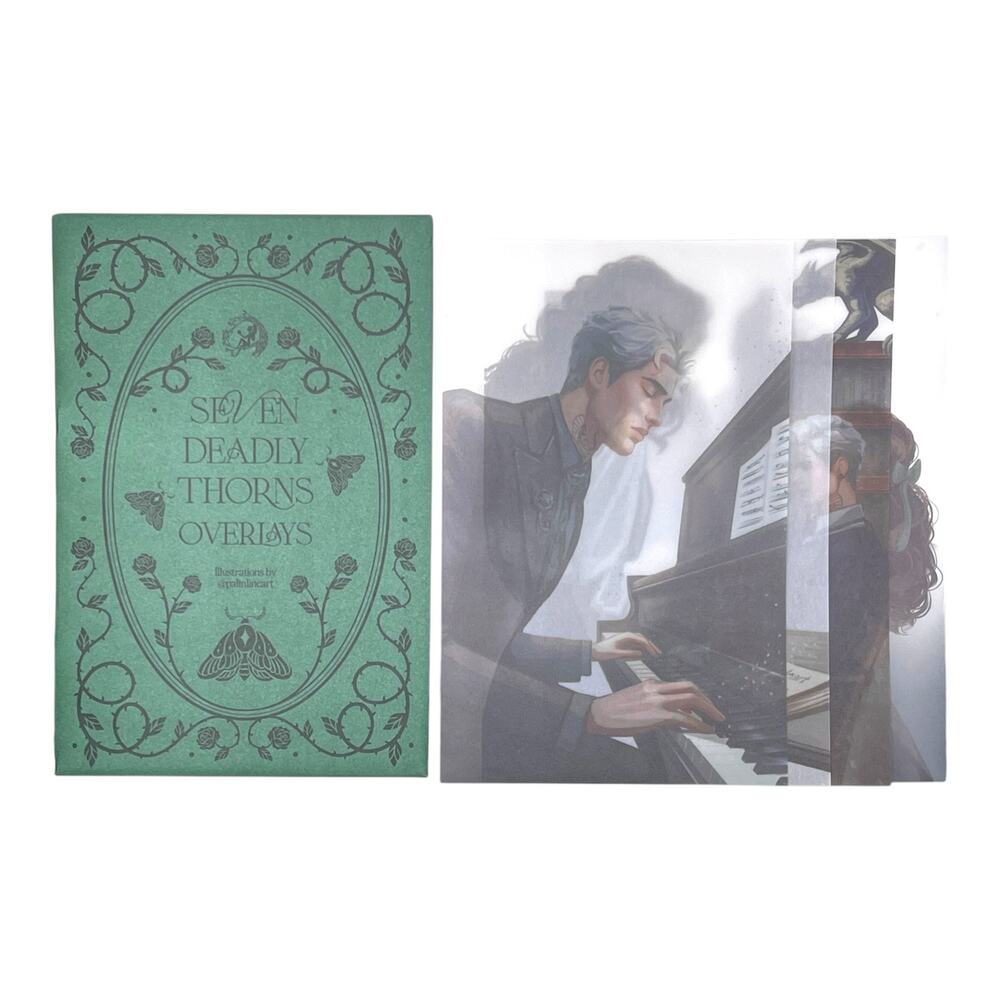 FairyLoot Seven Deadly Thorns Overlays – Amber Hamilton November 2025 YA Box
